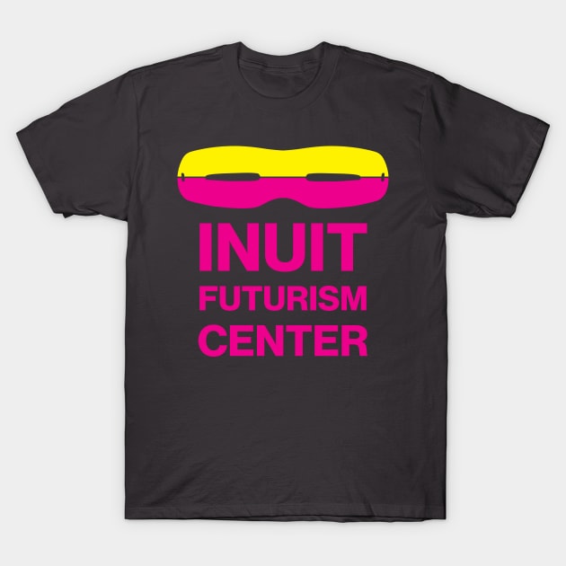 Inuit Futurism Center -yellow/pink T-Shirt by Anchorage Museum